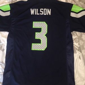 NFL brand Russell Wilson Seahawks youth jersey